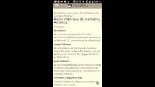 Tutorial Descargar Juegos Gba, Gbc / Android screenshot 4