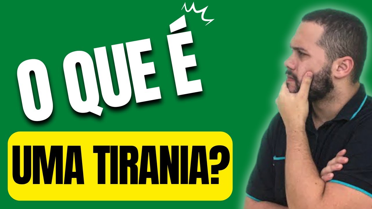 O QUE É UMA TIRANIA? - SOS História {Prof.Pedro Riccioppo} - YouTube