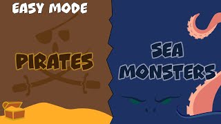 Pirates Vs Sea Monsters [Easy Mode] - Duet Rhythm Play Along by Ready GO Music 28,386 views 3 years ago 2 minutes, 36 seconds