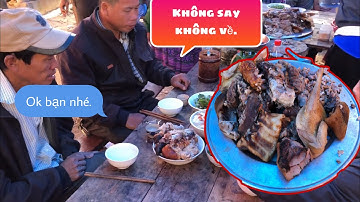 Ẩm Thực Chợ Phiên CÁN CẤU (LÀO CAI) - Ăn Toàn Món Ngon, Ngắm Toàn Gái Xinh - Ẩm Thực Tây Bắc