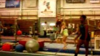 Brooke Lawson: Double Salto Pass on Floor