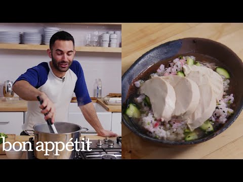 Andy Makes Confetti Rice with Chicken | Bon Appétit