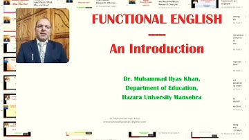 Functional English: An Introduction