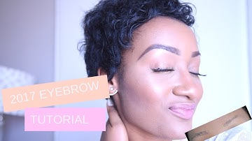 Easy Eyebrow Tutorial For Very Thin Eyebrows