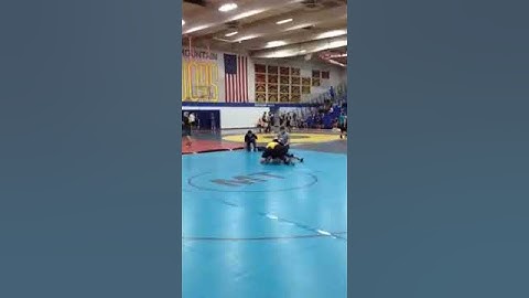 Wrestling cradle pin