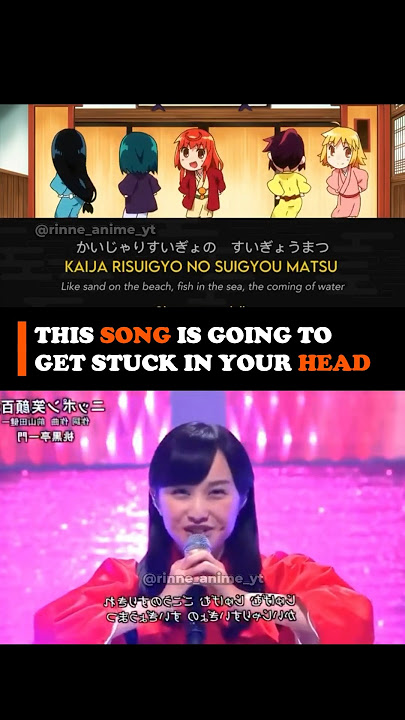 This ANIME song is going to get stuck in your head #anime #animeending #animesong #animememe  #otaku