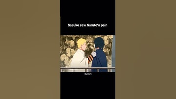 A reality slap Naruto got from Sasuke