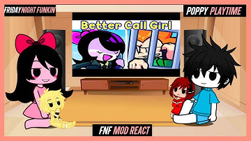 PPT & FNF React - Better Call Girl VS Pico - FNF Mod Twinsomnia