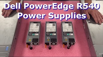 Dell PowerEdge R540 Power Supplies Overview | Power Supplies Options | How to Install Hot swap PSU