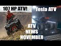 Tesla sport atv 107 hp segway 4x4 atv on demand news november 2019