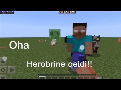 minecraft herobrine nasıl çağırılır