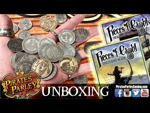 Pieces of Eight UNBOXING (with Pirates!) - YouTube