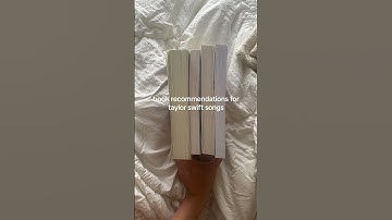 book recommendations for taylor swift songs
