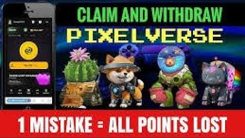 Pixelverse Airdrop 2024: How to Claim and Withdraw Pixel Tap Tokens - Confirmed Crypto Airdrop Guide