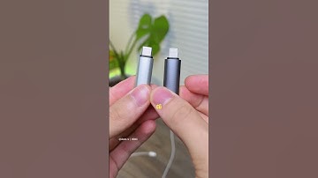 Đầu cắm chuyển đổi mini sạc type C - Có màn LED | #dodorv #shorts