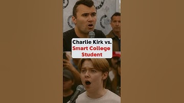 Charlie Kirk Debates Smart College Student.