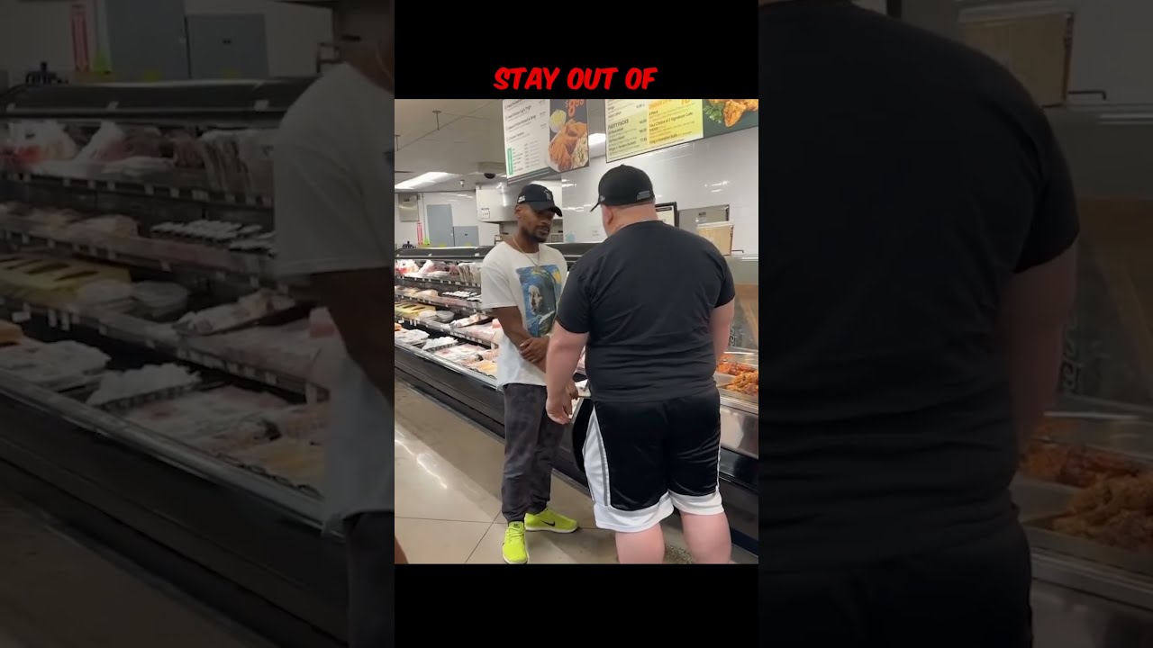 Alleged Racist Karen Says He Ll WHIP Innocent Black Man In GROCERY STORE 