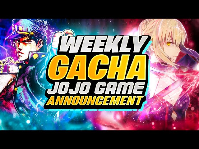 EVERYTHING WE KNOW ABOUT THE *NEW* JOJO GACHA GAME!