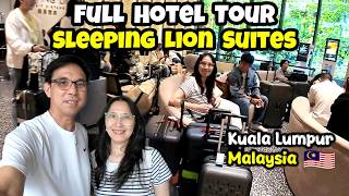 Full Hotel Tour: Sleeping Lion Suites, Bukit Bintang, Kuala Lumpur, Malaysia 🇲🇾