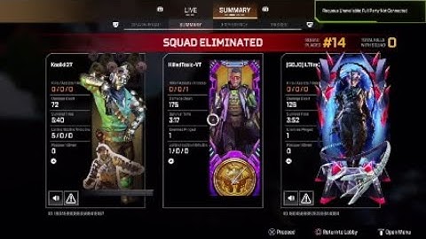 Apex ranked system in a nutshell....