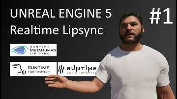 Unreal Engine 5 - Realtime Lipsync with just Microphone and Plugins by Georgydev - Part 1