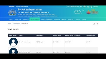 Add staff details and reorder display sequence