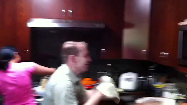 Mr. Clark Lowe tosses pizza