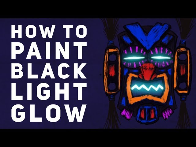 How Black light Painting Works - SALSO