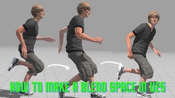 How to make a blend space in UE5