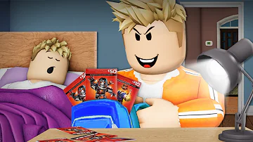 He Stole His Brother's Robux! A Roblox Movie