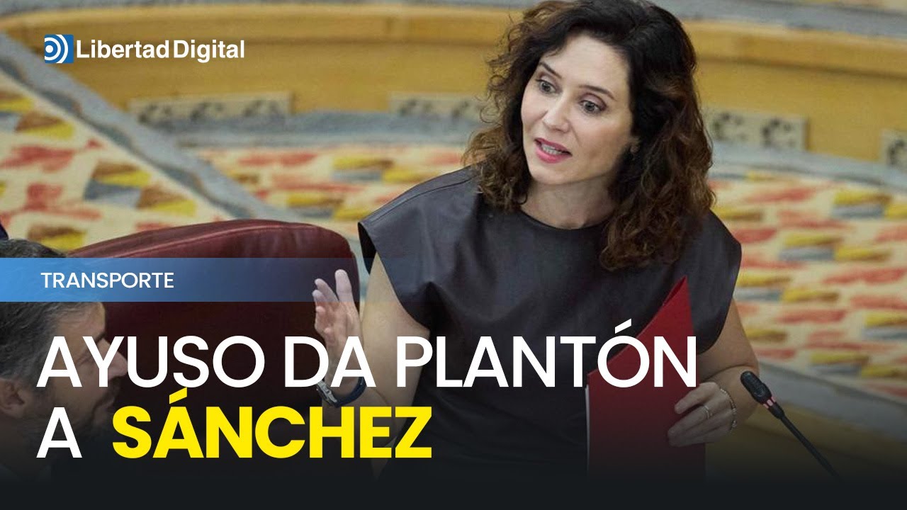 Ayuso da plantón a Sánchez por haberla 