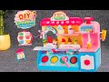 12 minutes satisfying with unboxing cute pink ice cream shop toy summer sale asmr