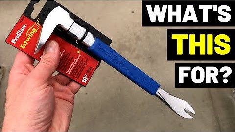 This Tool Makes PRYING UP NAILS Easy! (Nail Puller/Carpentry Demolition Tool/Cat