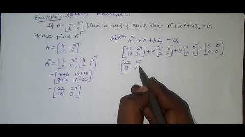 Class:12, Example 1.10, chapter 1.Applications of matrices and determinants, Nithish maths