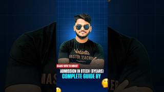 Direct Admission in BTech After Class 10 🔥 | 6 Years Complete Guide | By Suhel Sir #shorts #vedantu