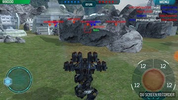 Walking war robots test server new heavy weapon prototype 1