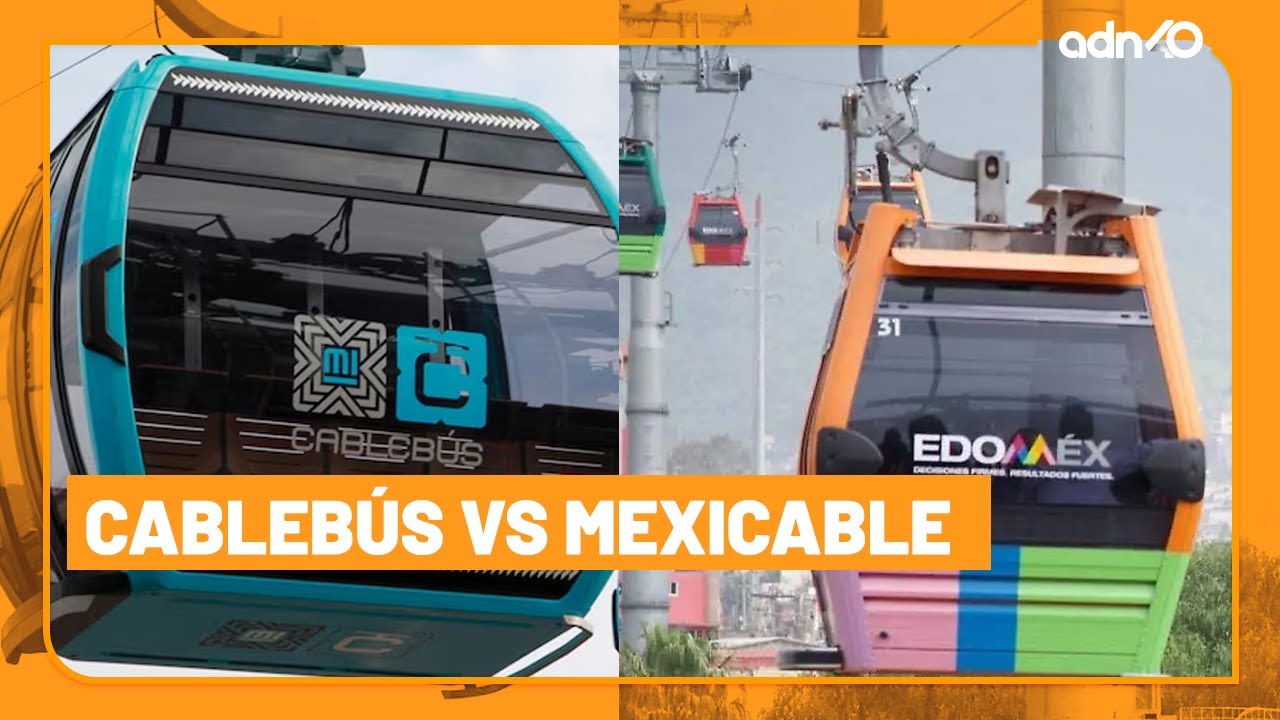 Cablebús vs Mexicable, ¿en qué se parecen y cuál funciona mejor?