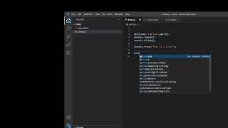 JavaScript in  Console API
