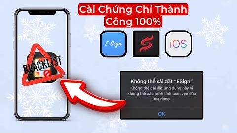 Cách khắc phục lỗi không thể xác minh ứng dụng, xác minh không tròn vẹn, Xác minh thành công 100%