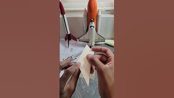 Model Rocket Building Tip #100 #rocketry #diy #maker