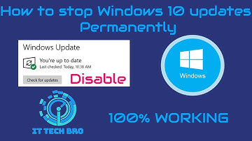 How to Disable Windows 10 updates Permanently (100% working)