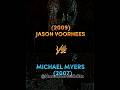 Jason voorhees 2009 vs michael myers 2007 horrormovieeditz shorts