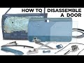 How To: Disassemble a Door w/ Crank Window &amp; Manual Locks - 84-88 Toyota Pickup Truck + 4Runner