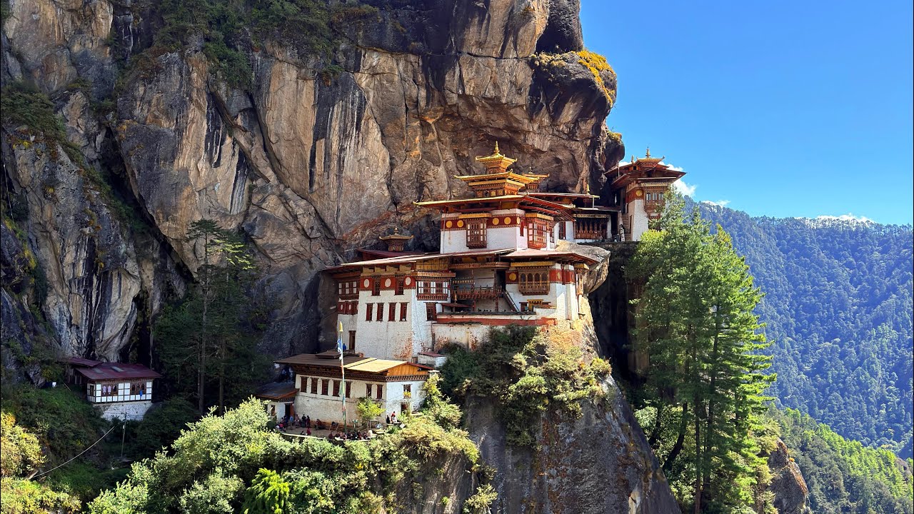 On my way to Paro Taktsang 🏔️ 🇧🇹 Tiger’s Nest Every step brings me closer to Peace Part 1