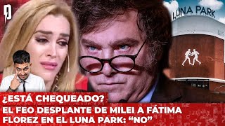 El feo desplante de Milei a Fátima Florez en el Luna Park: “No”