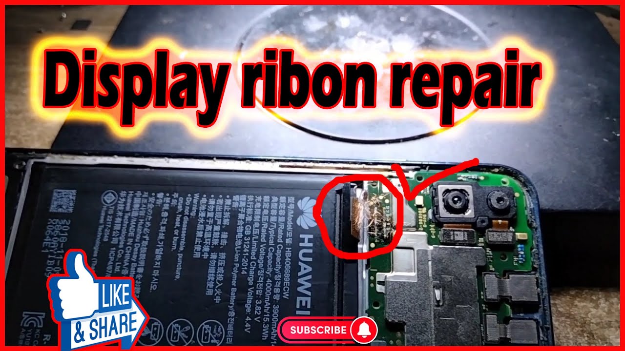 Display ribon repair | lcd display ribbon repair | mobile display flex ...