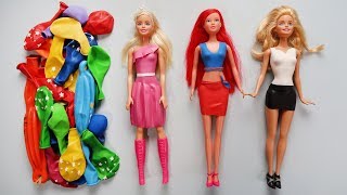 Travel resources → https://clck.ru/fmrig barbie doll hacks | diy
dresses with balloons making easy no sew glue clothes for hac...