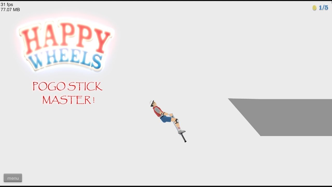 POGO STICK MASTER! [Happy Wheels] [HWW!] YouTube