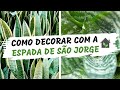 Como Decorar Com a Espada De São Jorge