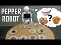 Pepper Robot Disambiguating Sweets of Sweden